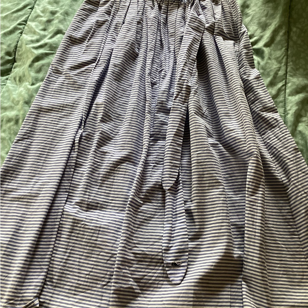 Striped Gray Skirt